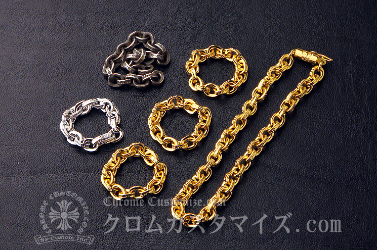 CHROME HEARTS クロムハーツ Chrome Hearts PAPER CHAIN RING/ペーパー