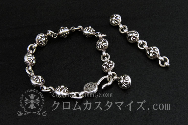 Chrome Hearts Cross Ball Bracelet