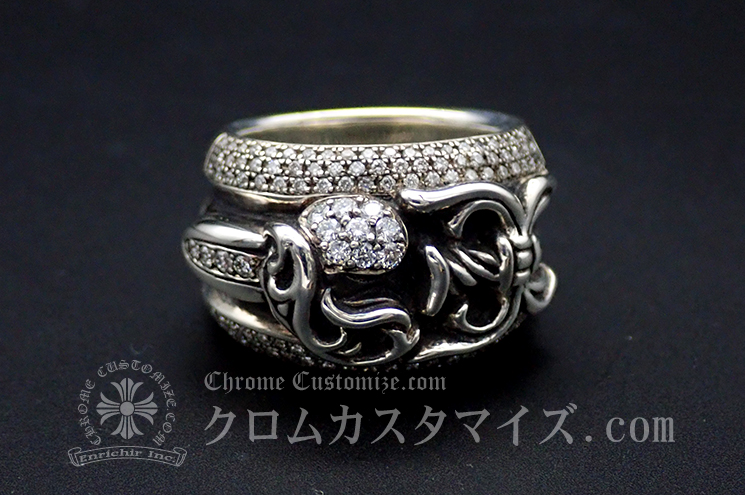 2023格安 Chrome Hearts - CHROME HEARTS ダガーハートリング の通販