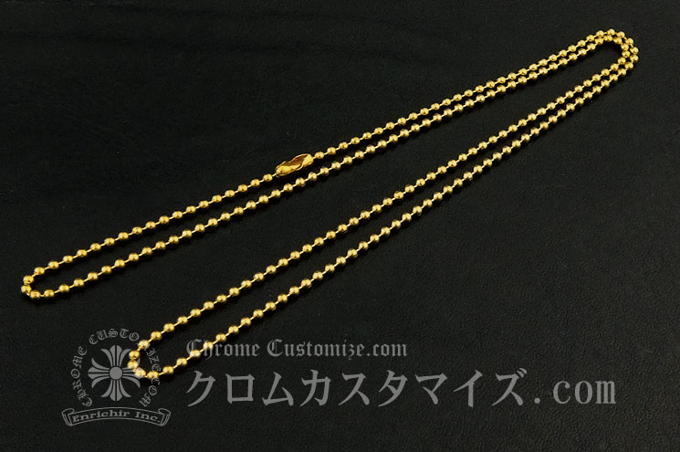 カスタム事例詳細 ボールチェーン | クロムハーツ（chrome hearts）に