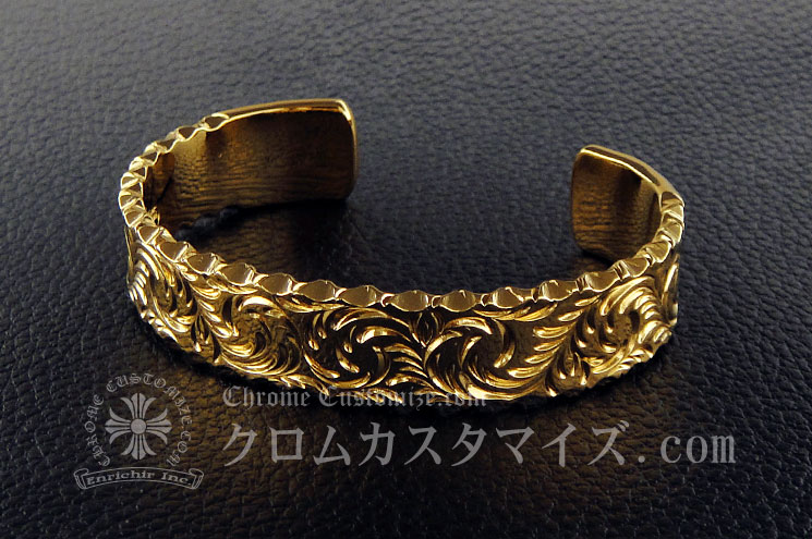 カスタム事例詳細 唐草バングル | クロムハーツ（chrome hearts）に