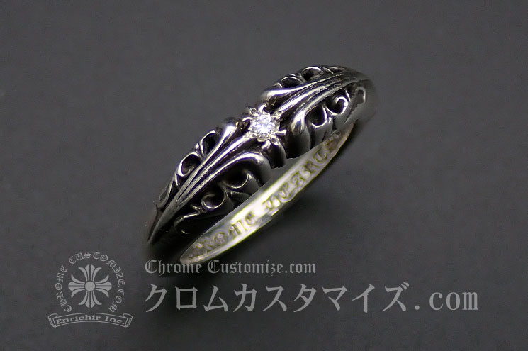 CHROME HEARTS クロムハーツ ベイビー クラシック K&T リング カスタム事例詳細 ベイビークラシックK&Tリング（KTリング） | クロム