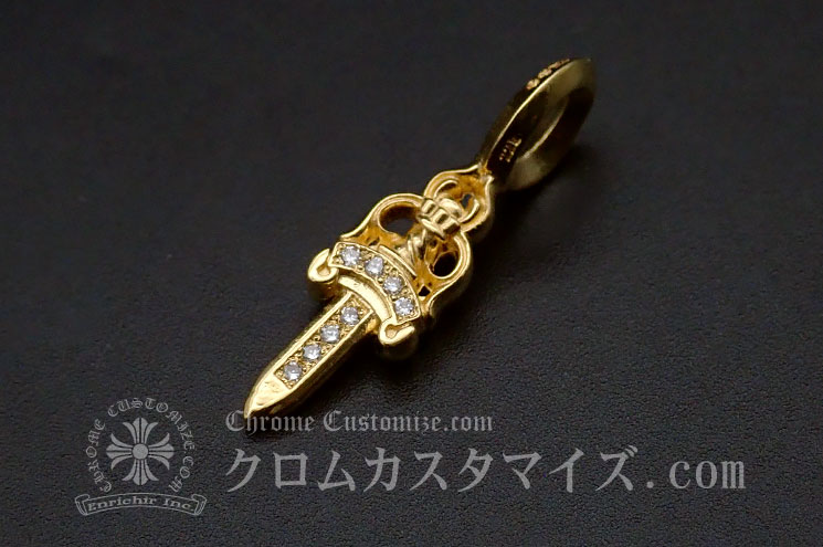 カスタム事例詳細 スタックダガーチャーム22K | クロムハーツ（chrome