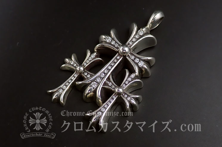 クロムハーツ　スモール　トリプルクロス カスタム事例詳細 トリプルクロスペンダント スモール | クロムハーツ