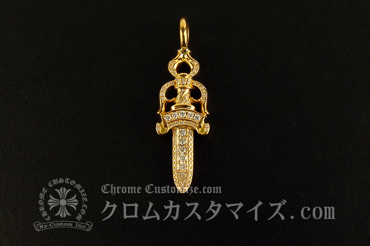 カスタム事例詳細 ダブルダガーペンダント 22K | クロムハーツ（chrome